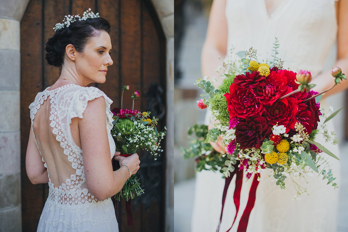 how to make a wedding bouquet