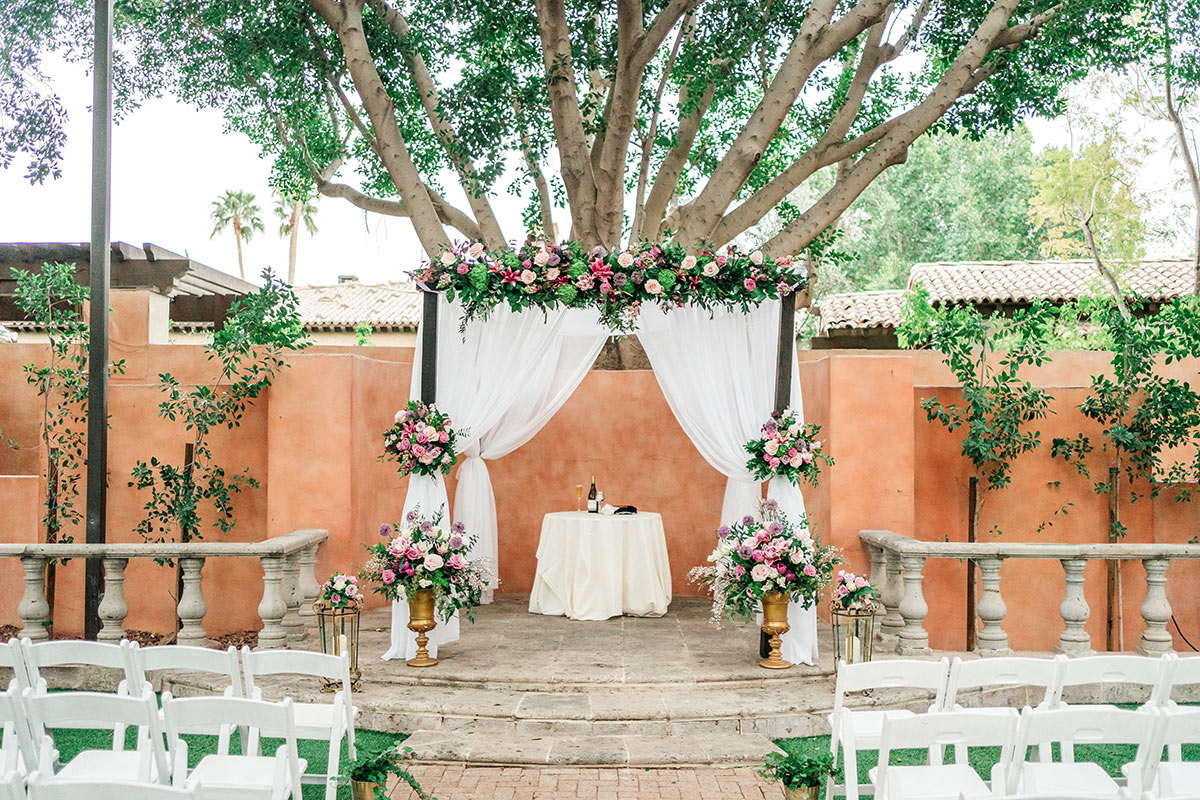 resort and spa in phoenix wedding cost