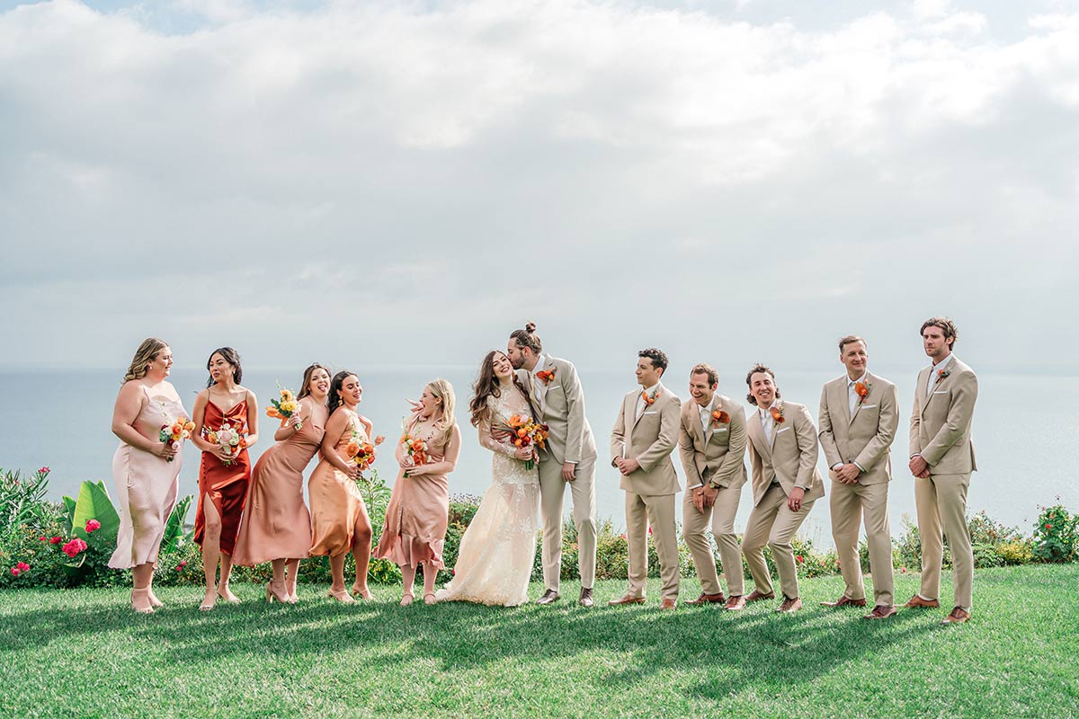malibu seaview estate wedding