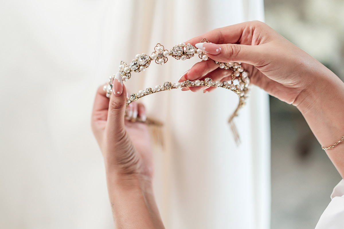 try on wedding dresses