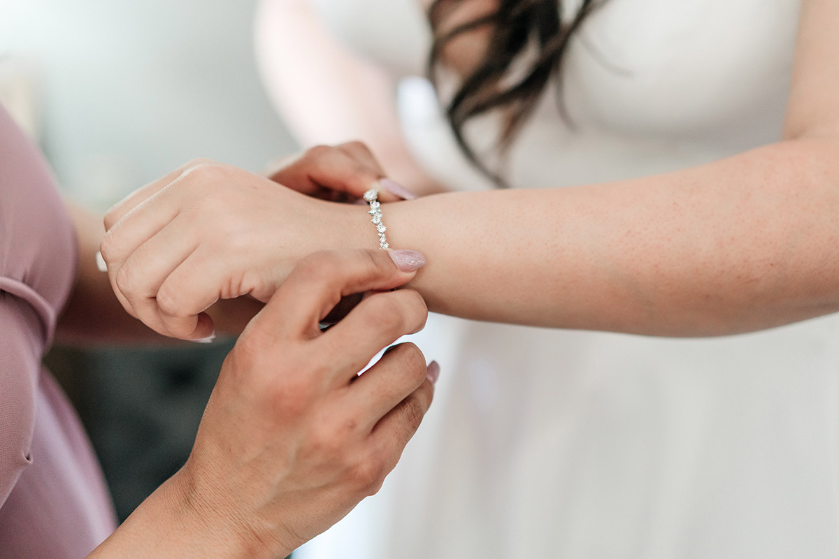 try on wedding dresses