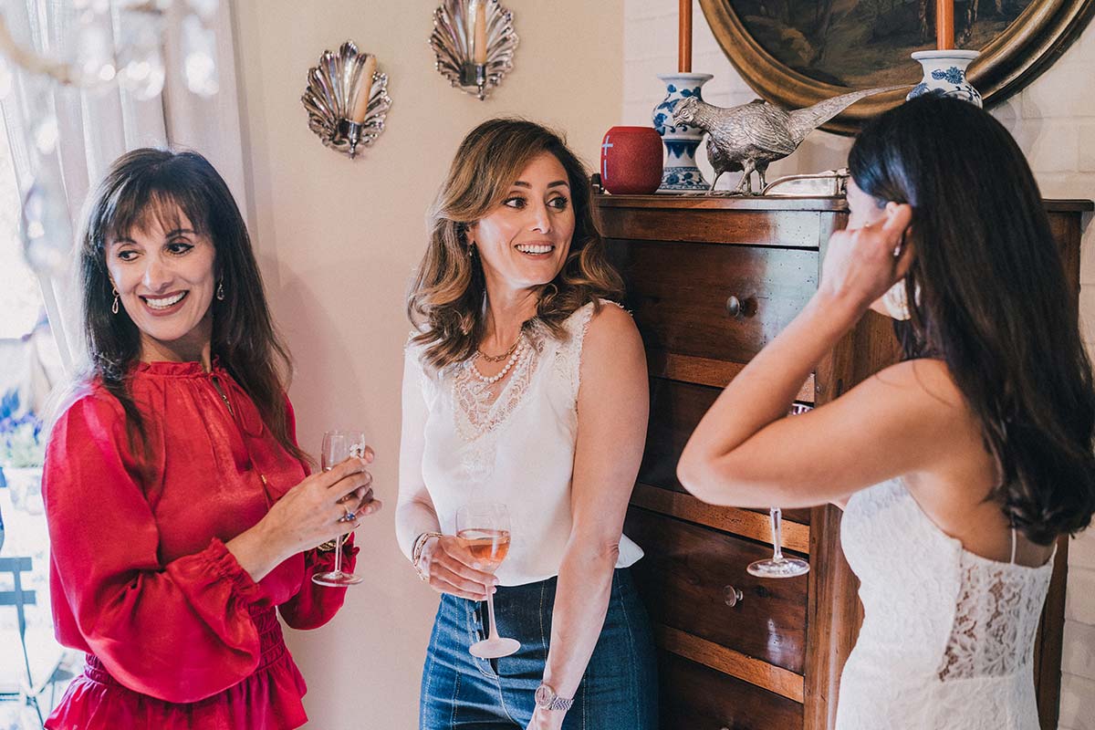 wear white at a bridal shower