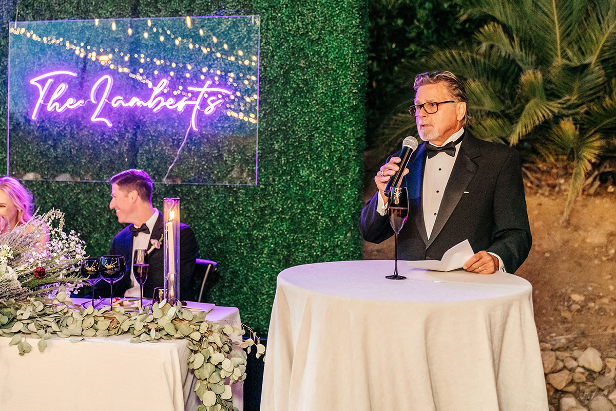 father of the groom speech